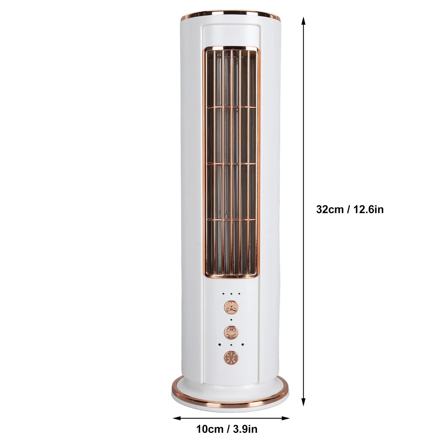 Bladeless Desktop AC Fan with Remote
