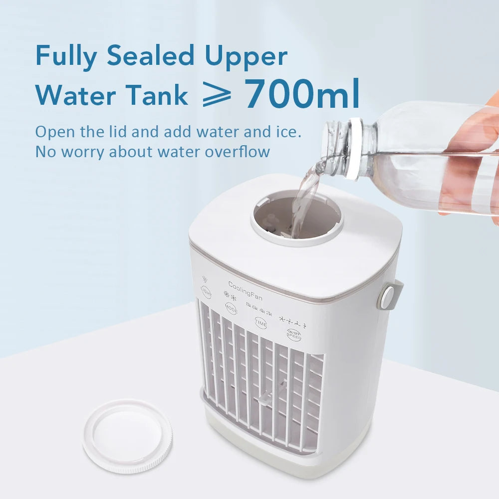 Mini Portable Aircon & Humidifier