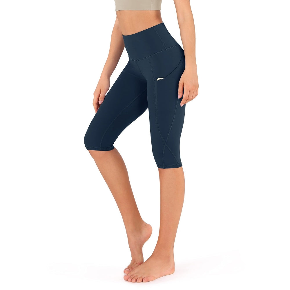Women's Capri Cotton Pants with Pockets