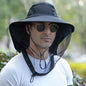 Wide Brim Sun & Mosquito Protection Hat