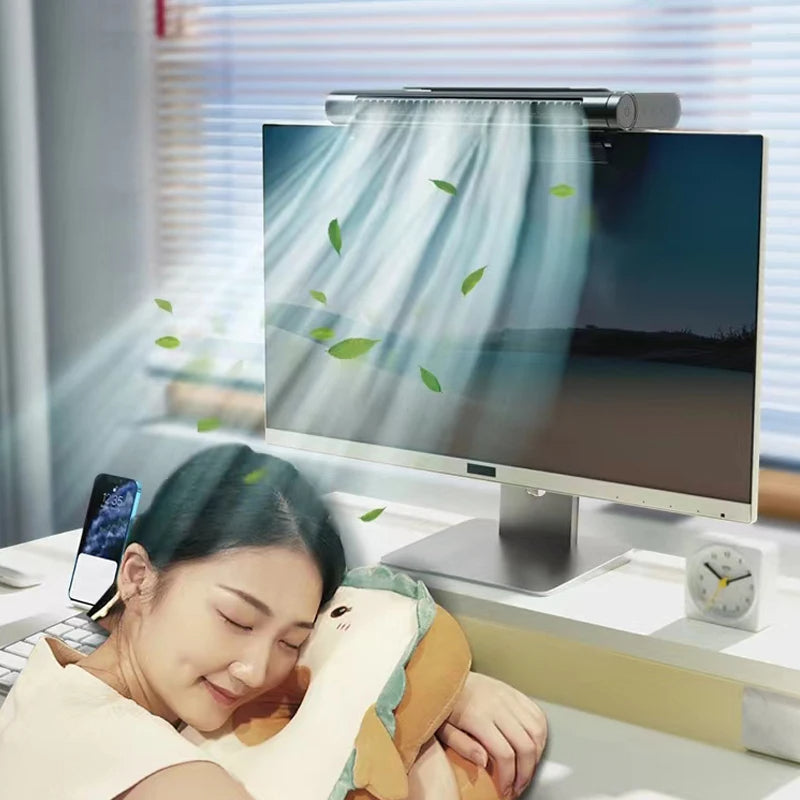 USB Bladeless Fan & Desktop AC