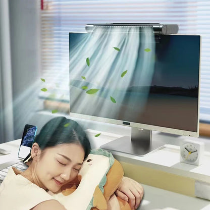 USB Bladeless Fan & Desktop AC