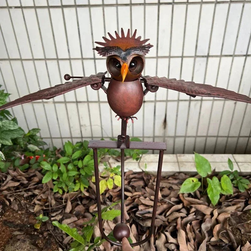Garden Bird Patio Art Decoration