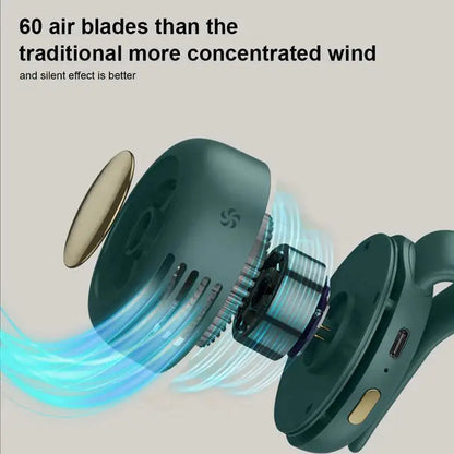 Bladeless Portable Waist Clip Fan