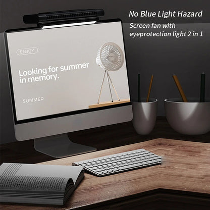 USB Bladeless Fan & Desktop AC
