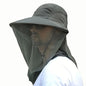 Wide Brim Sun & Mosquito Protection Hat