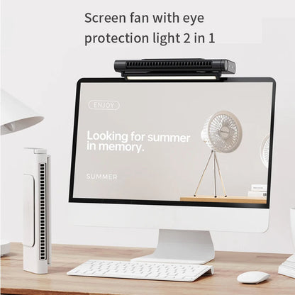 USB Bladeless Fan & Desktop AC