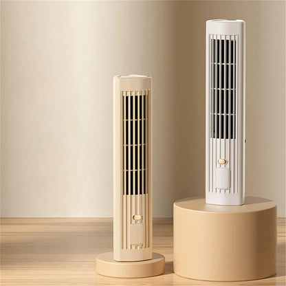 USB Rechargeable Portable Tower Fan