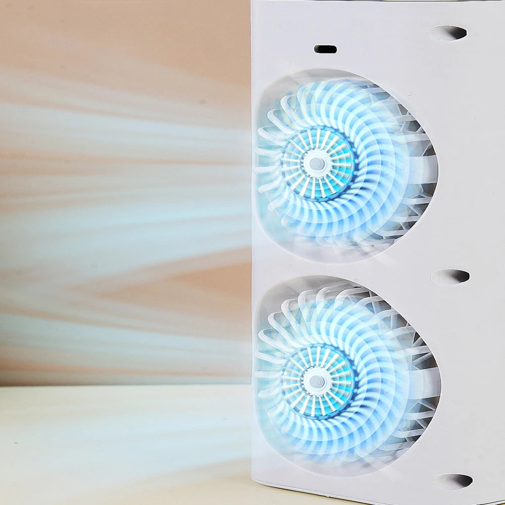 Mini Desk Fan with Spray Cooling