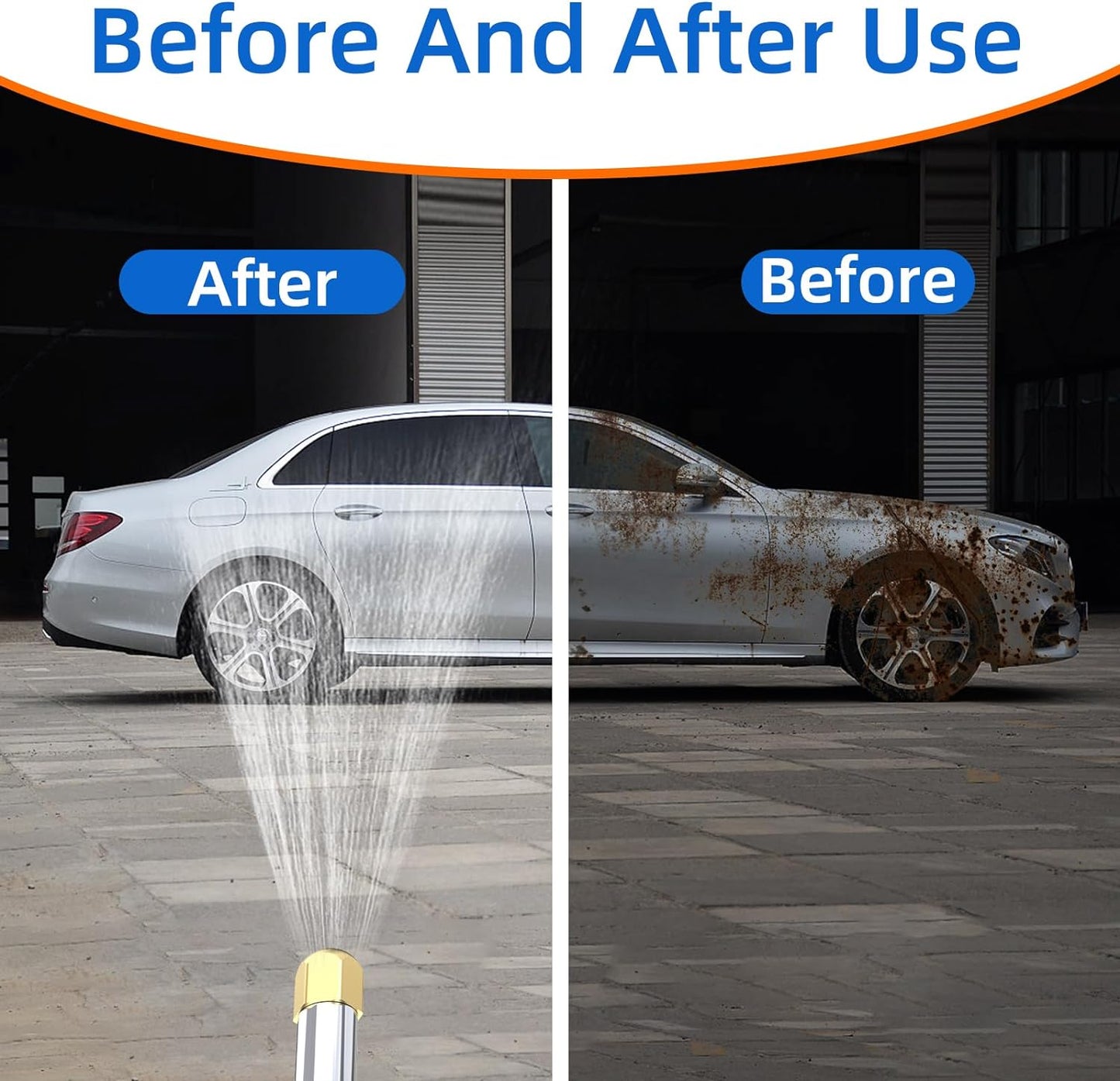 High-Pressure Car Wash Spray Nozzle