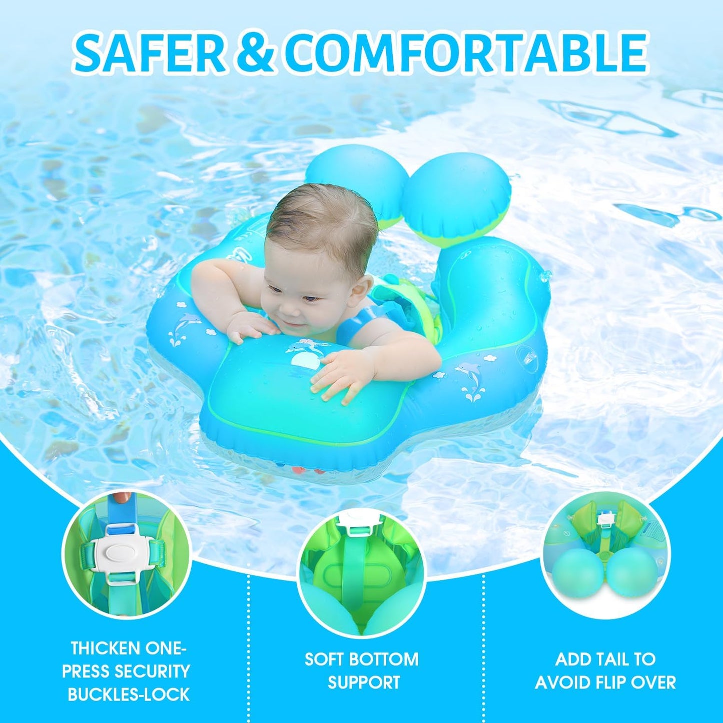 Baby Swim Float with Canopy