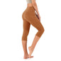 Women's Capri Cotton Pants with Pockets