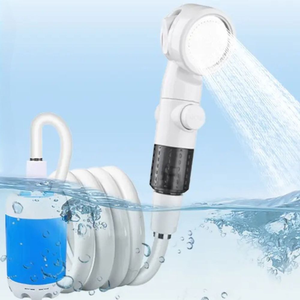Portable USB Rechargeable Shower Head