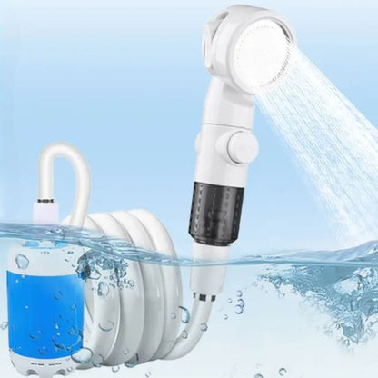 Portable USB Rechargeable Shower Head