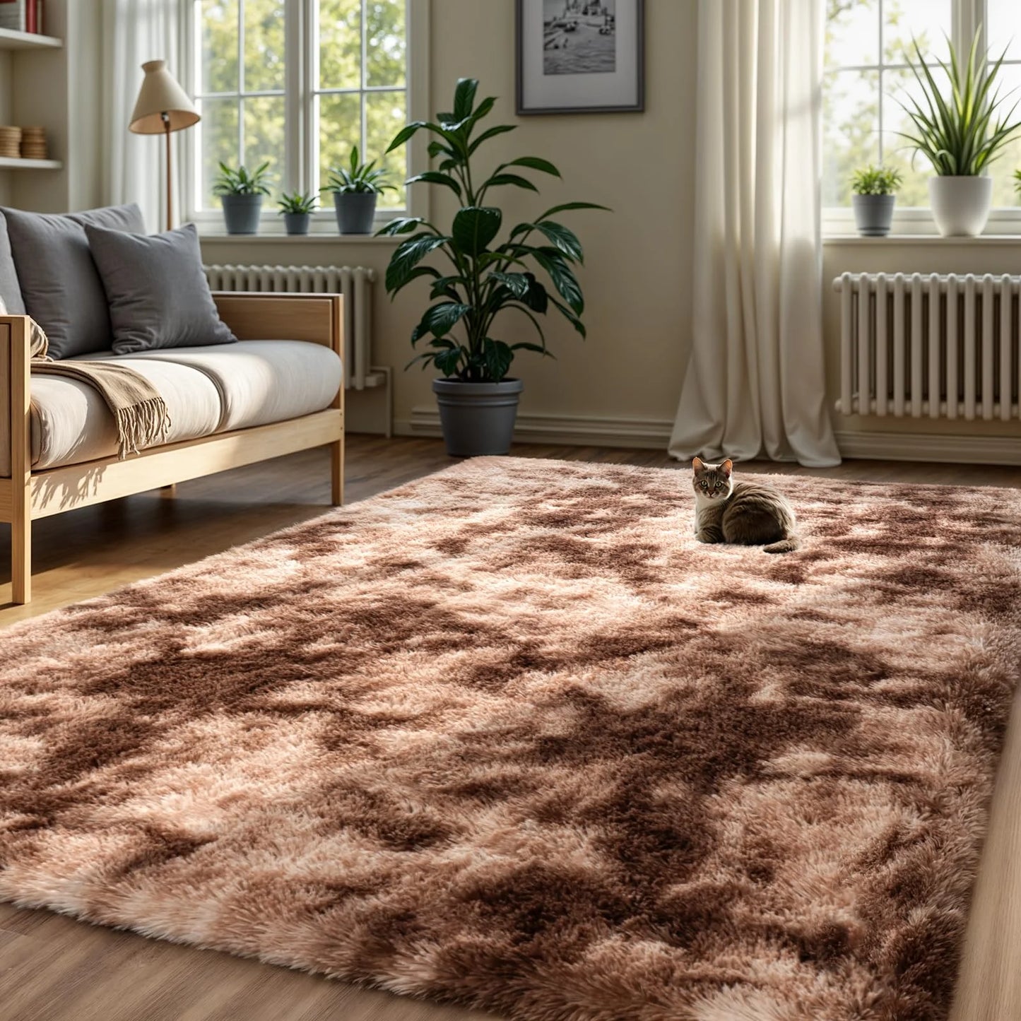VIKAMA Minimalist Style Living Room Carpet,