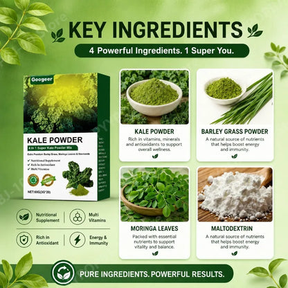 **Ultimate 4-in-1 Super Greens Vitality Blend**