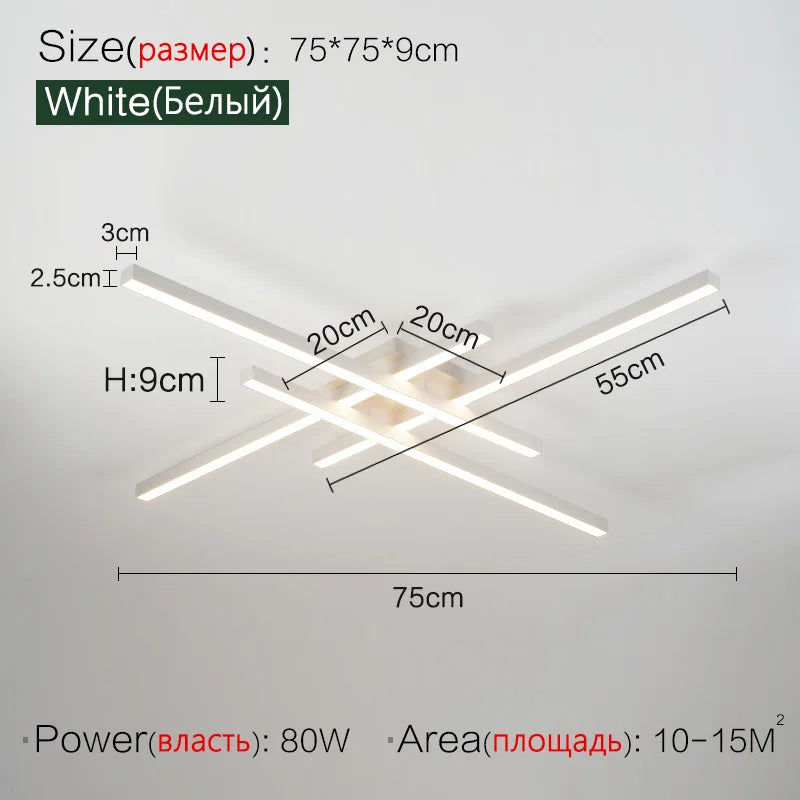 Ceiling light simple modern bedroom light