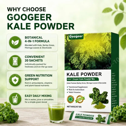 **Ultimate 4-in-1 Super Greens Vitality Blend**
