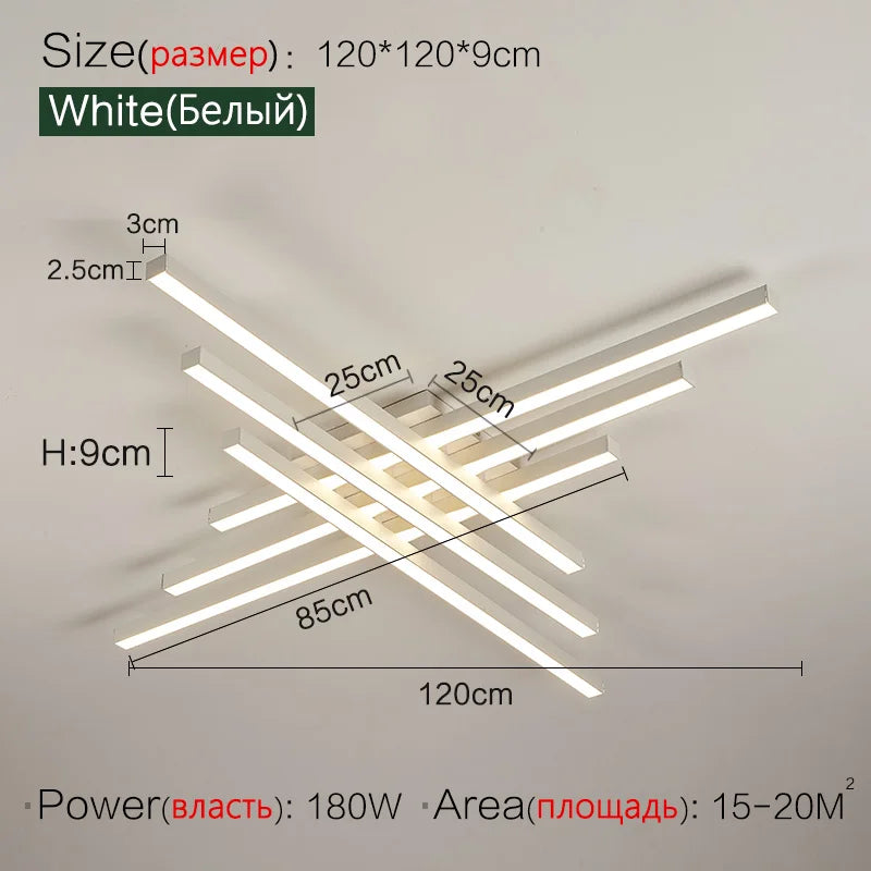 Ceiling light simple modern bedroom light