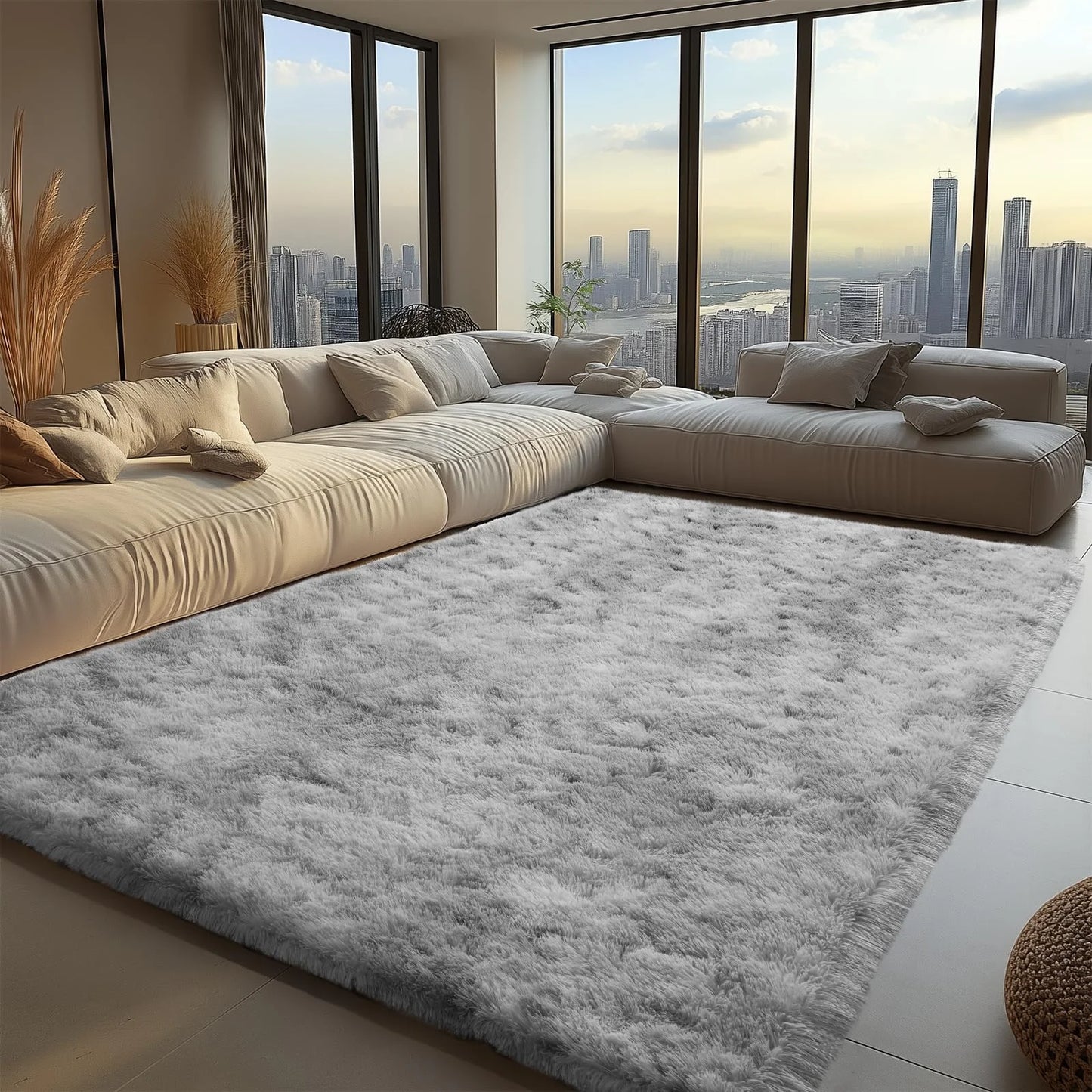 VIKAMA Minimalist Style Living Room Carpet,