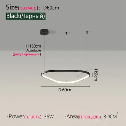 Modern Designer Chandelier Hanging Lamp