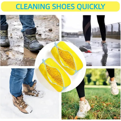 Shoe Wash Shoes Bag Padded Net Laundry Protector