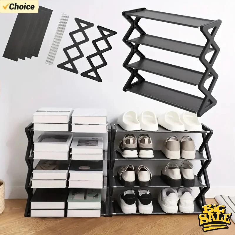 4 Level Shoe Rack