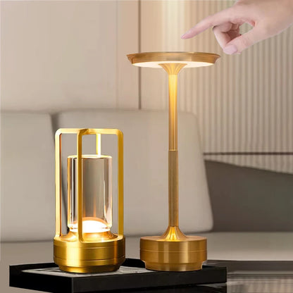 Rechargeable Wireless Table Lamp LED Touch Sensor