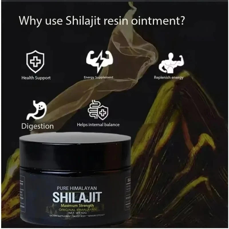 Pure Himalayan Raw Mineral Resin