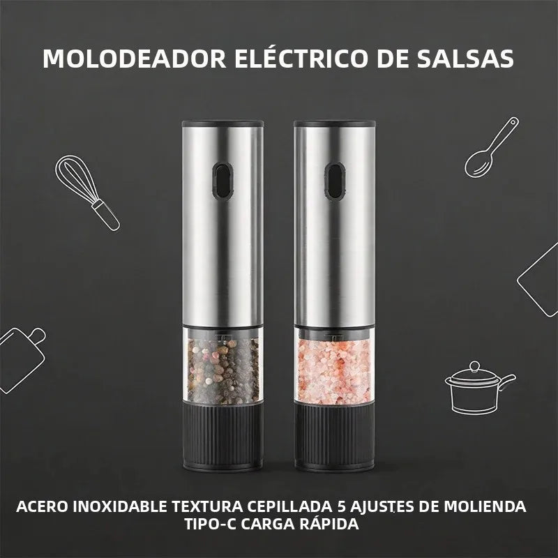 Electric Salt and Pepper Grinder Rechargeable