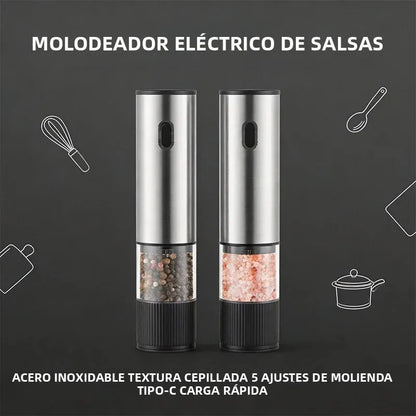 Electric Salt and Pepper Grinder Rechargeable