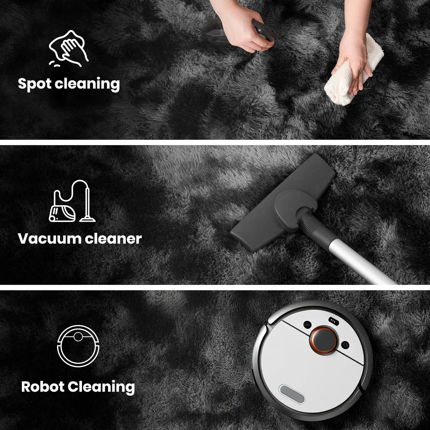 VIKAMA Minimalist Style Living Room Carpet,