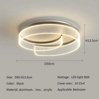 Minimalist Round LED Ceiling Light
