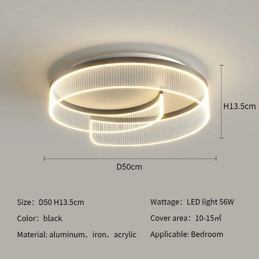Minimalist Round LED Ceiling Light