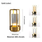 Rechargeable Wireless Table Lamp LED Touch Sensor