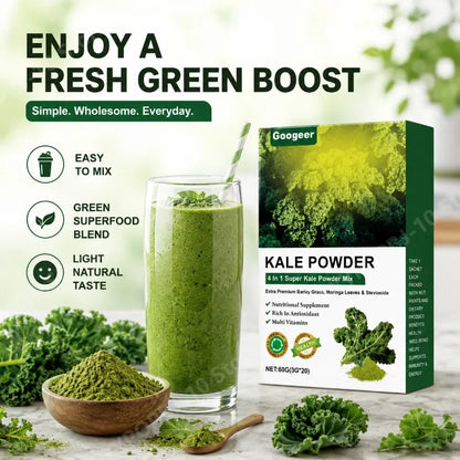 **Ultimate 4-in-1 Super Greens Vitality Blend**