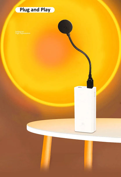 Sunset Lamp USB Sunset Projection