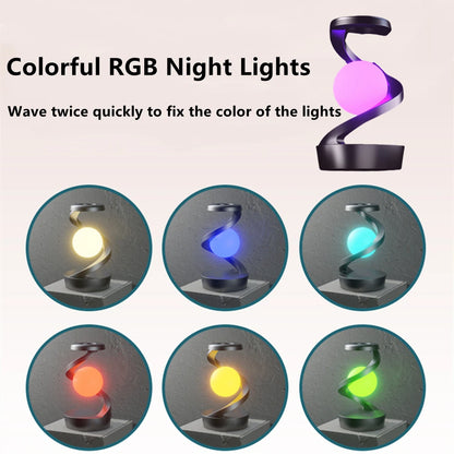 Creative Table Lamp, Rotating Floating lamp, 1