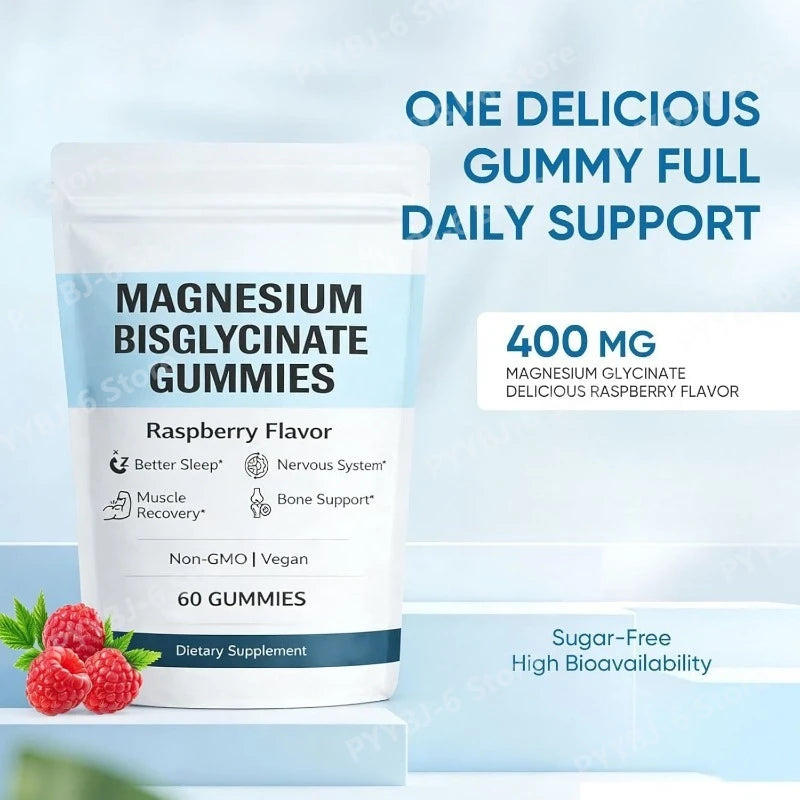 Premium Magnesium Bisglycinate Relaxation Gummies