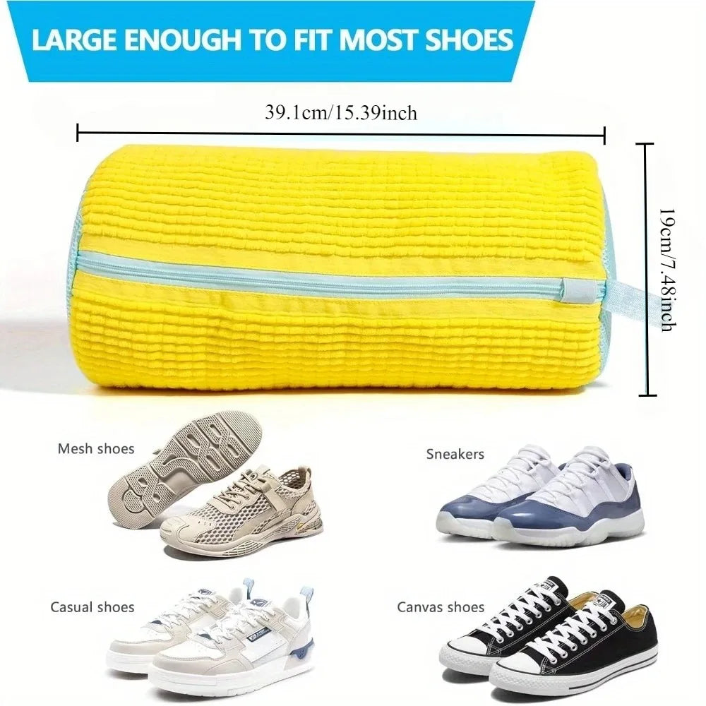 Shoe Wash Shoes Bag Padded Net Laundry Protector