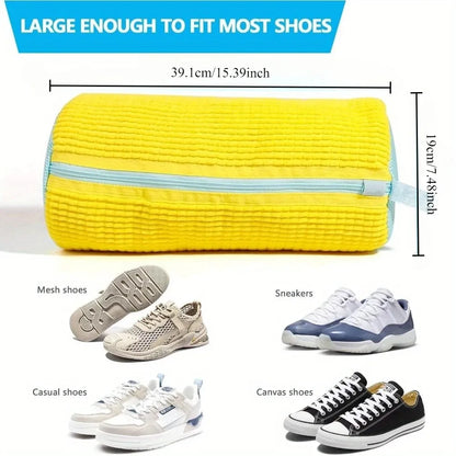 Shoe Wash Shoes Bag Padded Net Laundry Protector