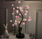 Cherry Blossom Bonsai Tree Night Light USB/Battery Powered Touch Switch
