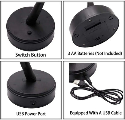 Cherry Blossom Bonsai Tree Night Light USB/Battery Powered Touch Switch