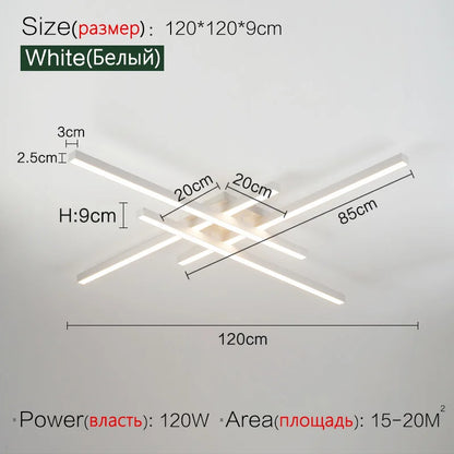 Ceiling light simple modern bedroom light