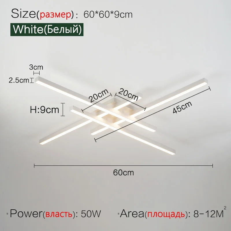 Ceiling light simple modern bedroom light