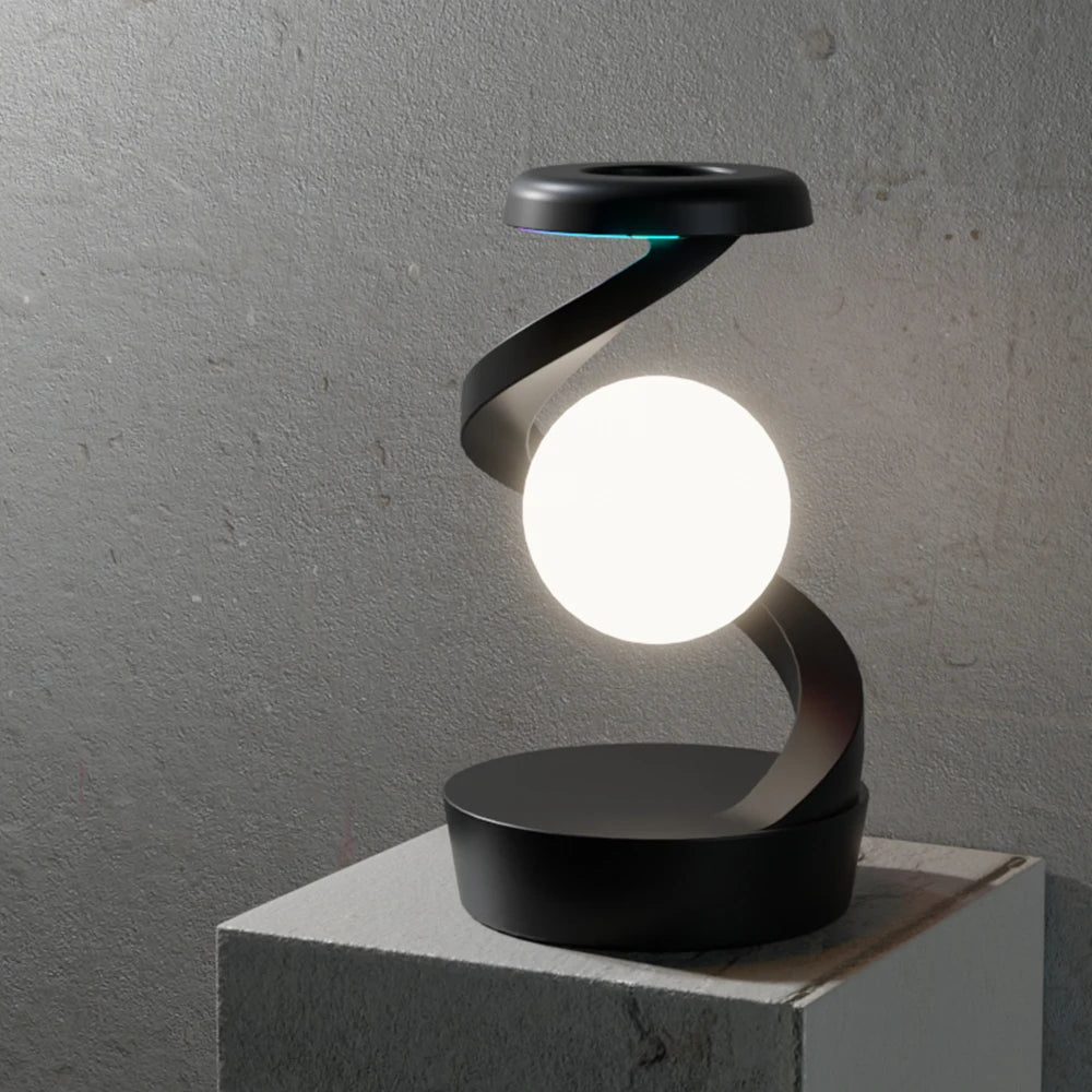 Creative Table Lamp, Rotating Floating lamp, 1