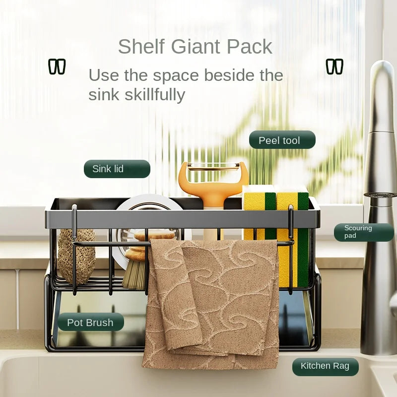 Kitchen Stainless Steel Shelf Rack