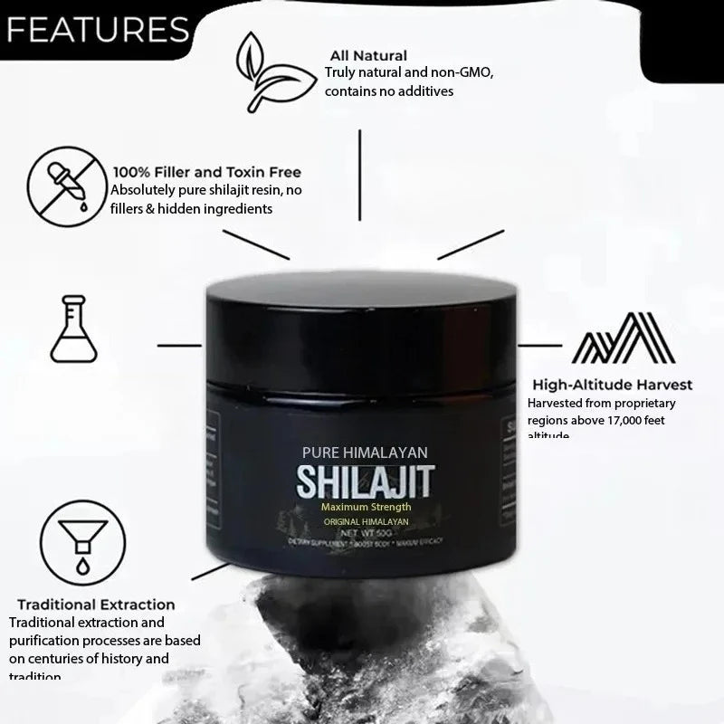 Pure Himalayan Raw Mineral Resin