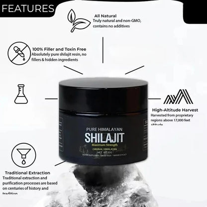 Pure Himalayan Raw Mineral Resin