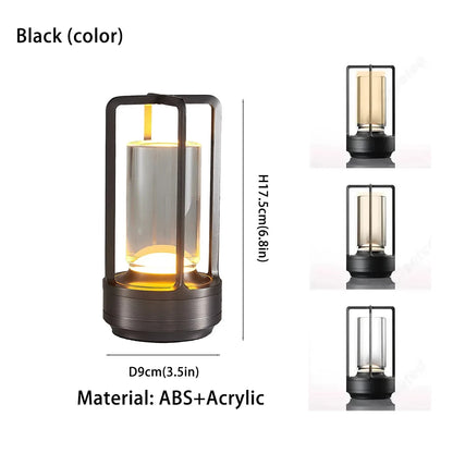 Rechargeable Wireless Table Lamp LED Touch Sensor
